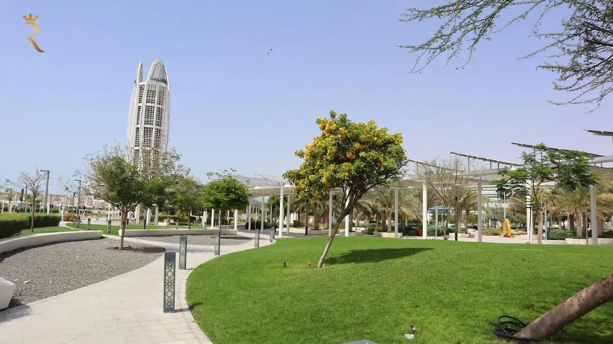 Appartamento Tranquil Masdar 2Br Pool And Free Parking Abu Dhabi